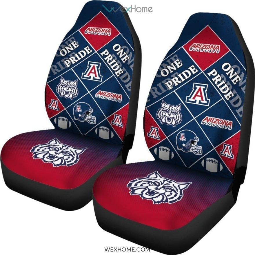 Pride Flag Arizona Wildcats Car Seat Covers - Famjoys Pride Flag Arizona Wildcats Car Seat Covers - Famjoys