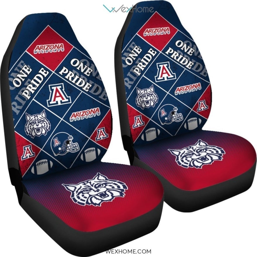 Pride Flag Arizona Wildcats Car Seat Covers - Famjoys Pride Flag Arizona Wildcats Car Seat Covers - Famjoys