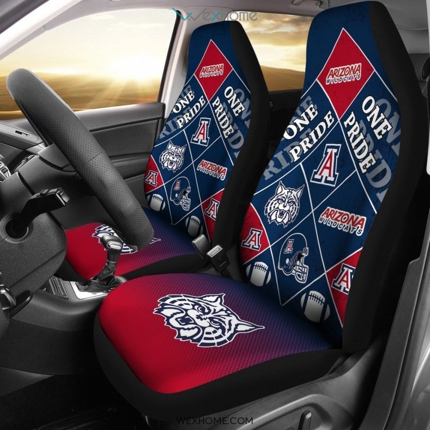 Pride Flag Arizona Wildcats Car Seat Covers - Famjoys Pride Flag Arizona Wildcats Car Seat Covers - Famjoys