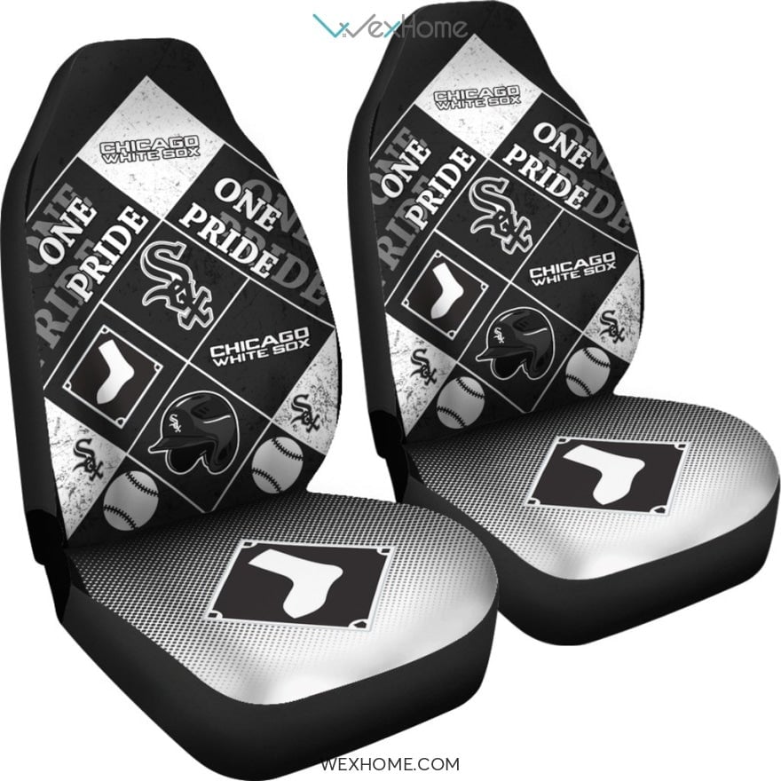 Pride Flag Chicago White Sox Car Seat Covers Unique Car Gift 2021 - Famjoys Pride Flag Chicago White Sox Car Seat Covers Unique Car Gift 2021 - Famjoys