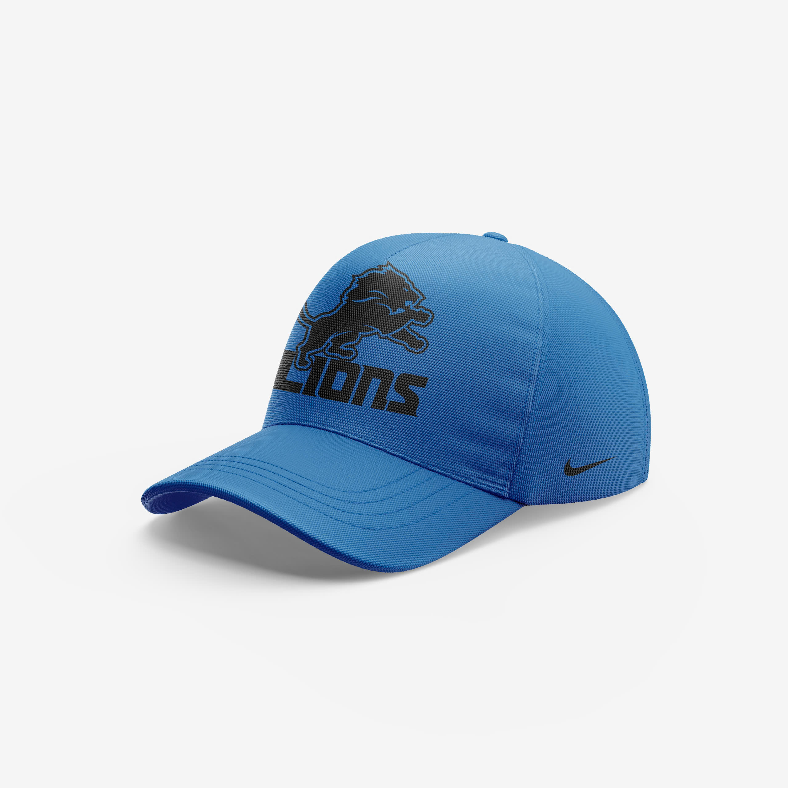 Pro Line by JH Design Black x Blue Detroit Lions Full-Bomber Lightweight Jacket V2 - Famjoys Pro Line by JH Design Black x Blue Detroit Lions Full-Bomber Lightweight Jacket V2 - Famjoys