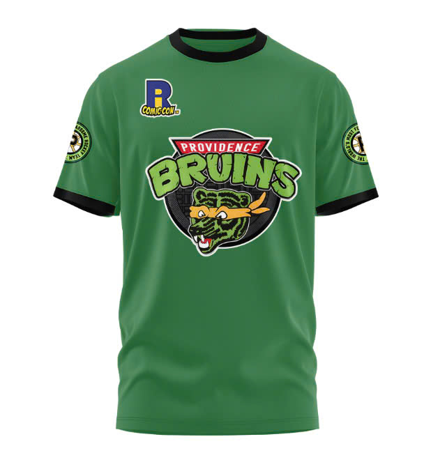 Providence Bruins Turtle Powered RI Comic Combo Tshirt | Cap | Jogger - Famjoys Providence Bruins Turtle Powered RI Comic Combo Tshirt | Cap | Jogger - Famjoys