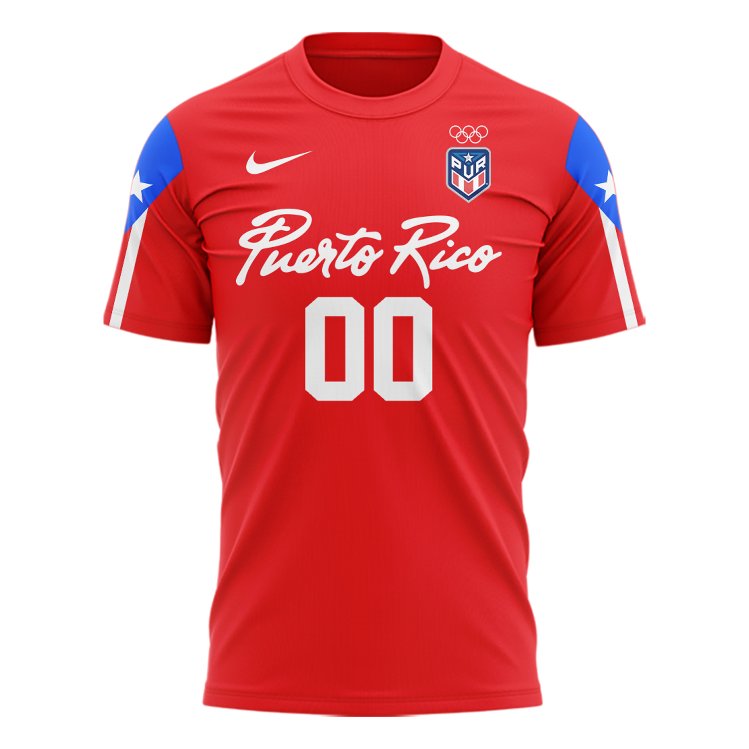 Puerto Rico Basketball Olympic Games Paris Custom T-shirt - Famjoys Puerto Rico Basketball Olympic Games Paris Custom T-shirt - Famjoys