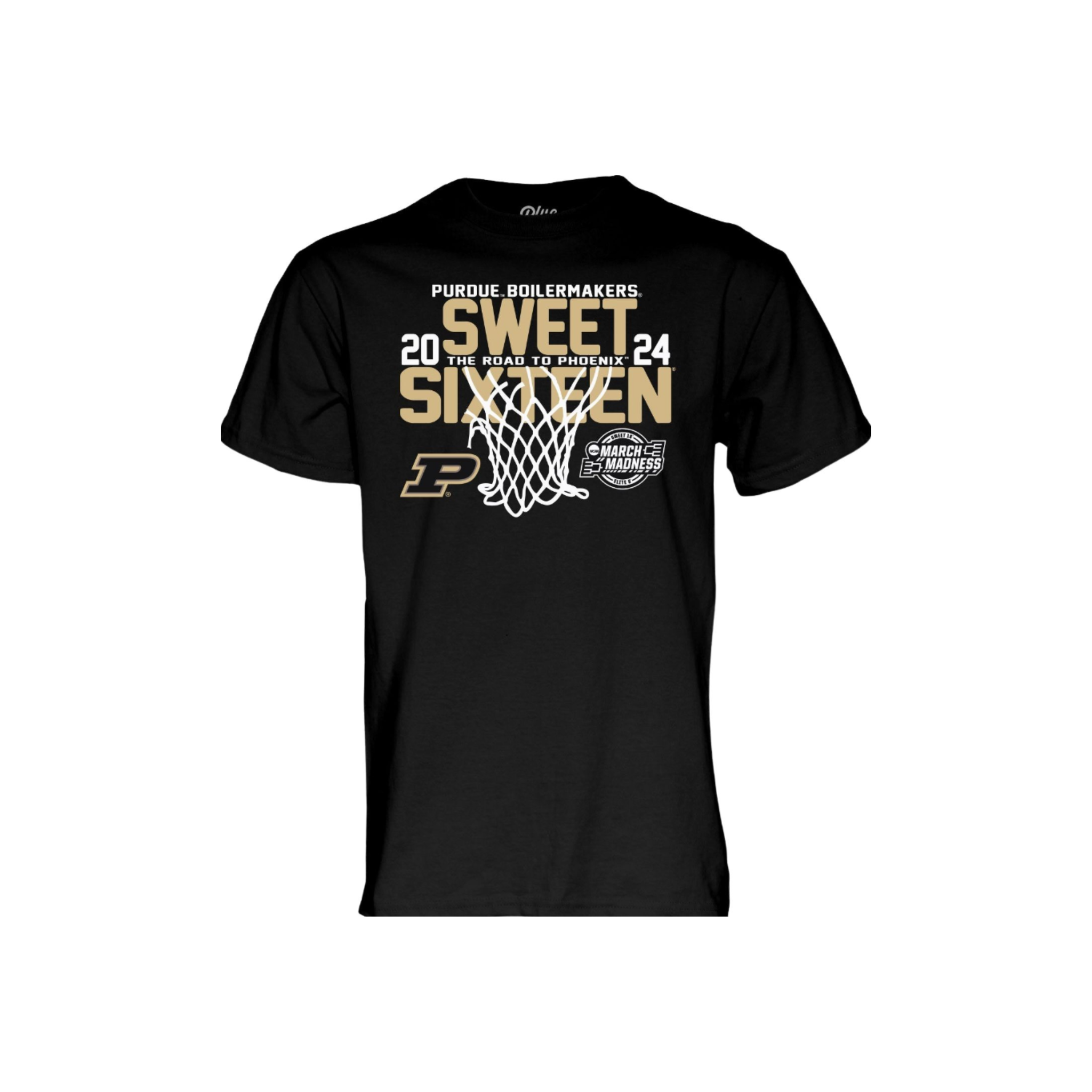 Purdue Boilermakers Basketball Sweet 16 TShirtLimited - Famjoys Purdue Boilermakers Basketball Sweet 16 TShirtLimited - Famjoys