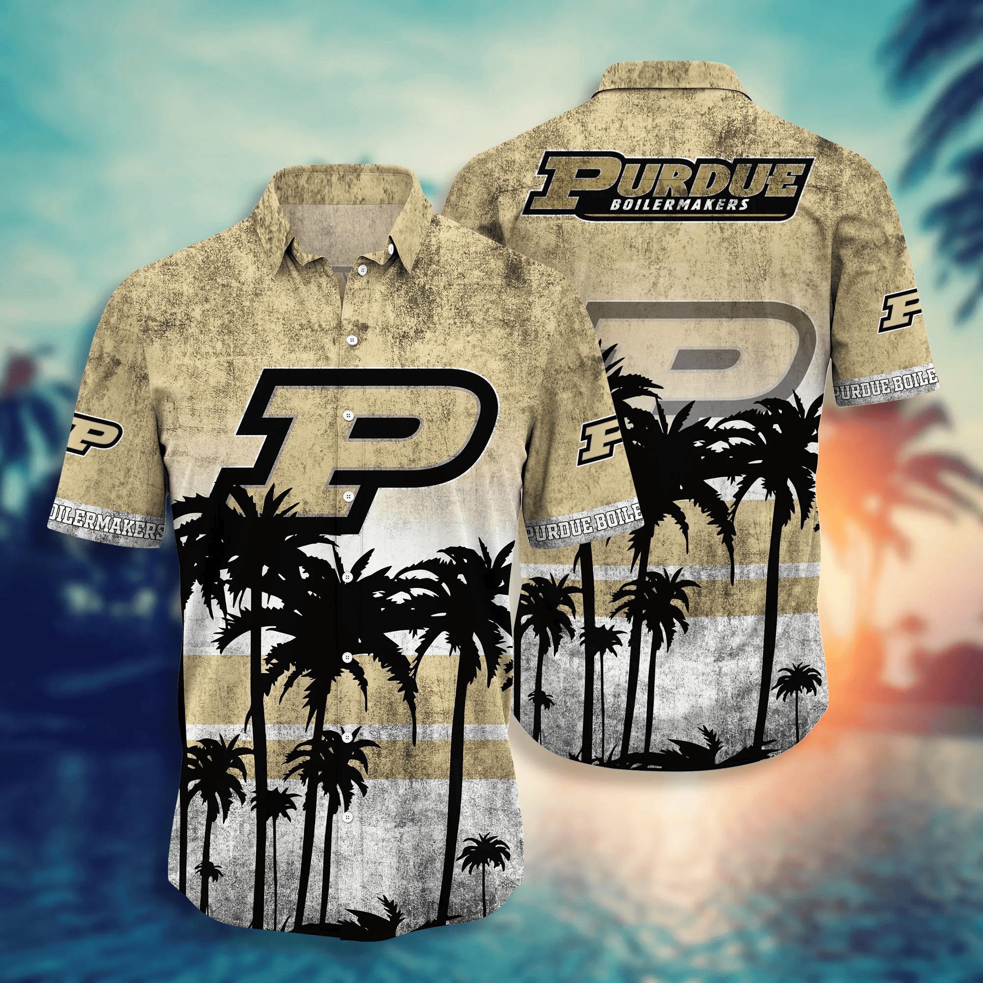 Purdue Boilermakers Hawaii Apparel - Famjoys Purdue Boilermakers Hawaii Apparel - Famjoys