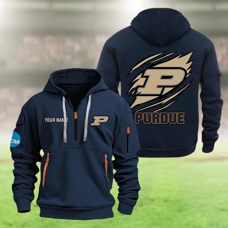Purdue Boilermakers Heavy Hoodie - Famjoys Purdue Boilermakers Heavy Hoodie - Famjoys