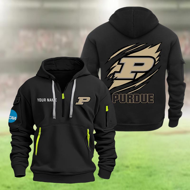 Purdue Boilermakers Heavy Hoodie - Famjoys Purdue Boilermakers Heavy Hoodie - Famjoys