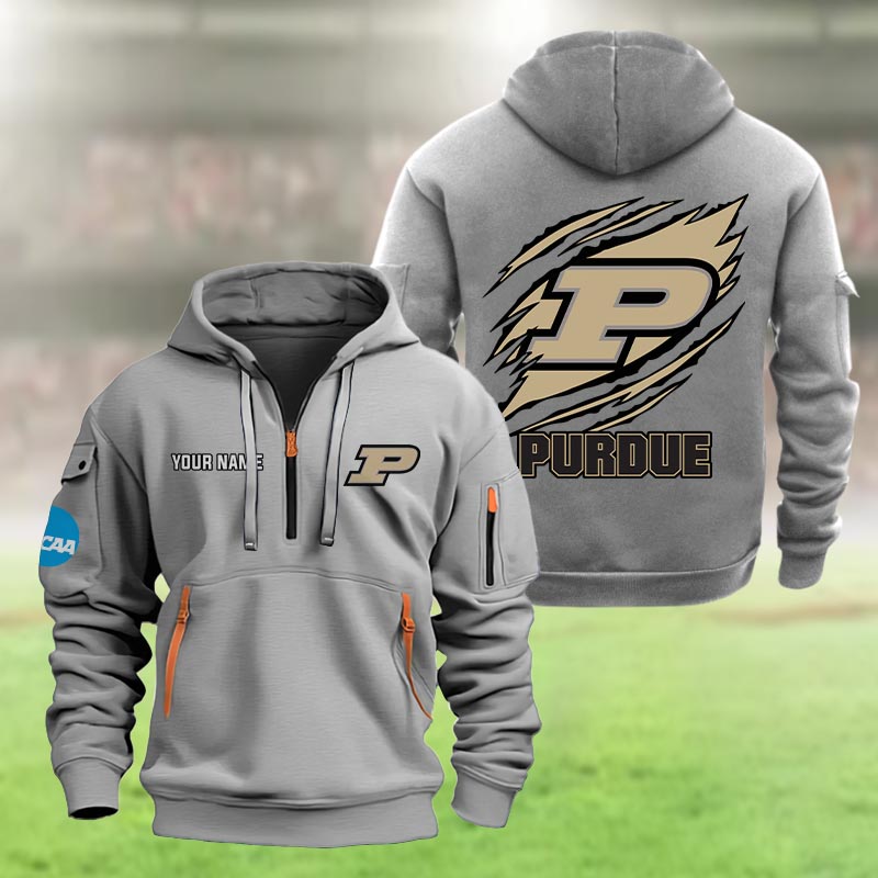Purdue Boilermakers Heavy Hoodie - Famjoys Purdue Boilermakers Heavy Hoodie - Famjoys