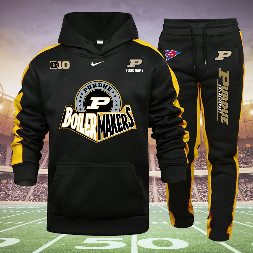 Purdue Boilermakers Hoodie Set - Famjoys Purdue Boilermakers Hoodie Set - Famjoys