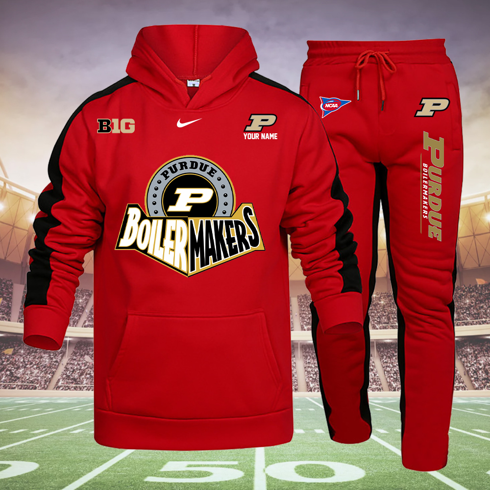 Purdue Boilermakers Hoodie Set - Famjoys Purdue Boilermakers Hoodie Set - Famjoys