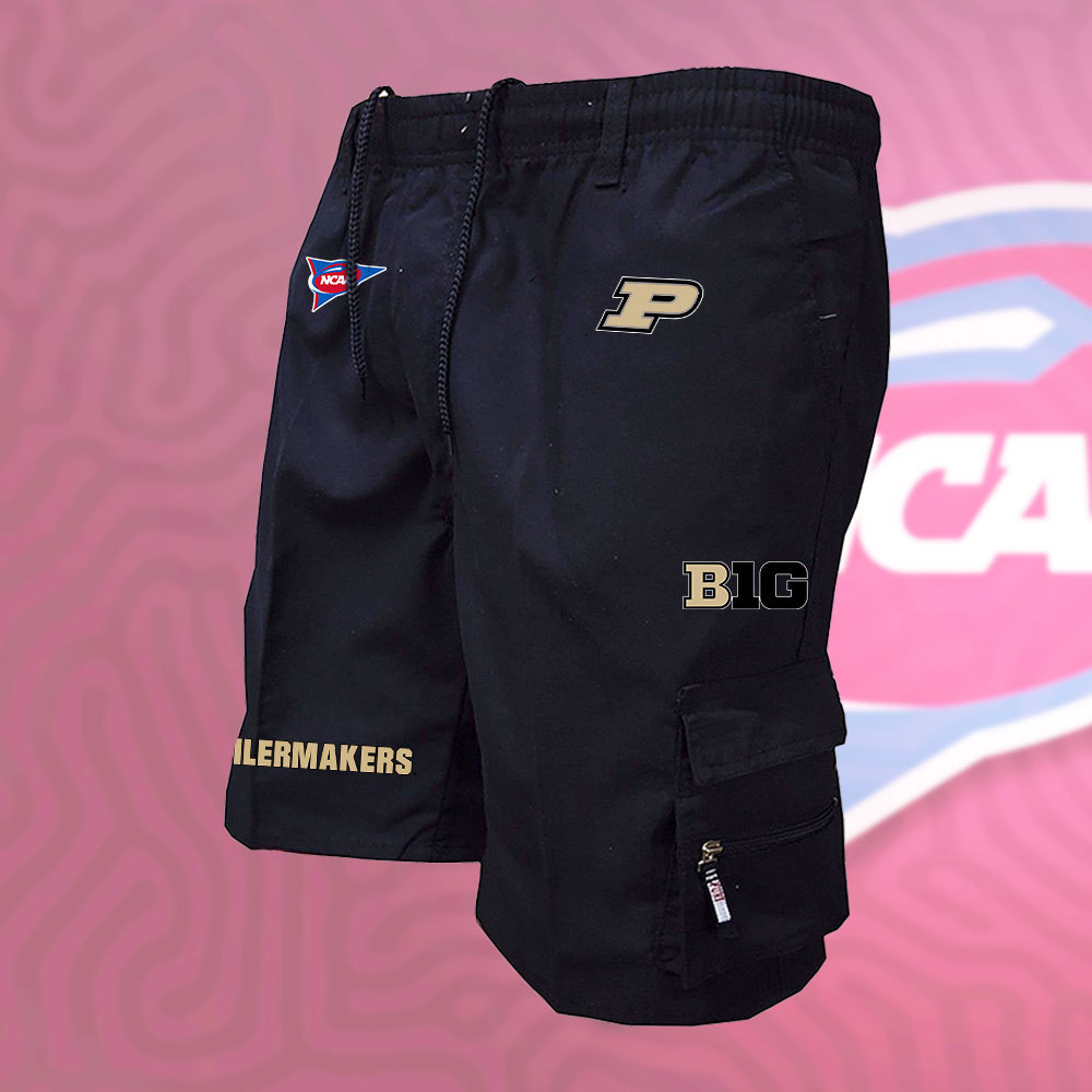 Purdue Boilermakers Man Shorts - Famjoys Purdue Boilermakers Man Shorts - Famjoys
