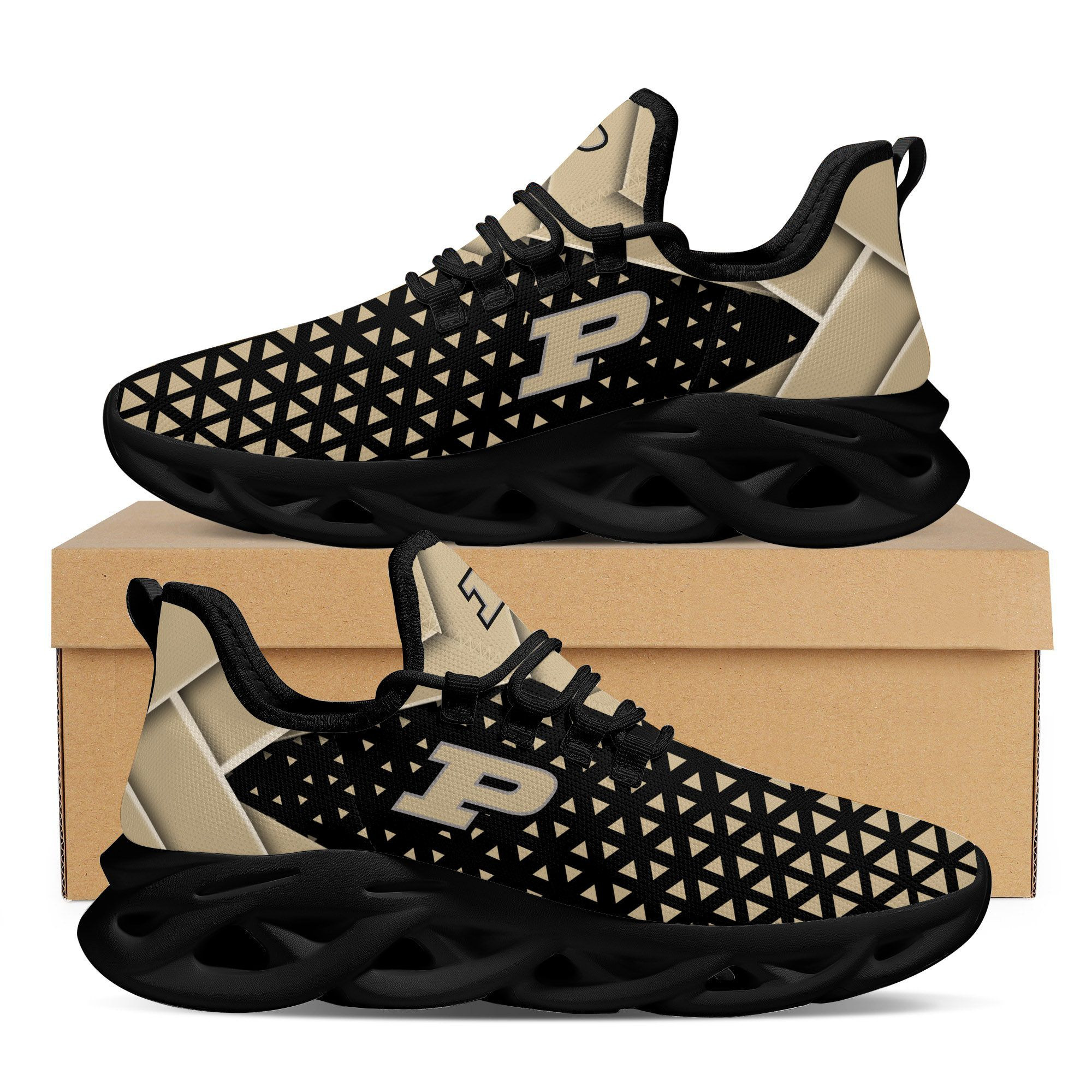 Purdue Boilermakers Max Soul Sneakers Shoes
