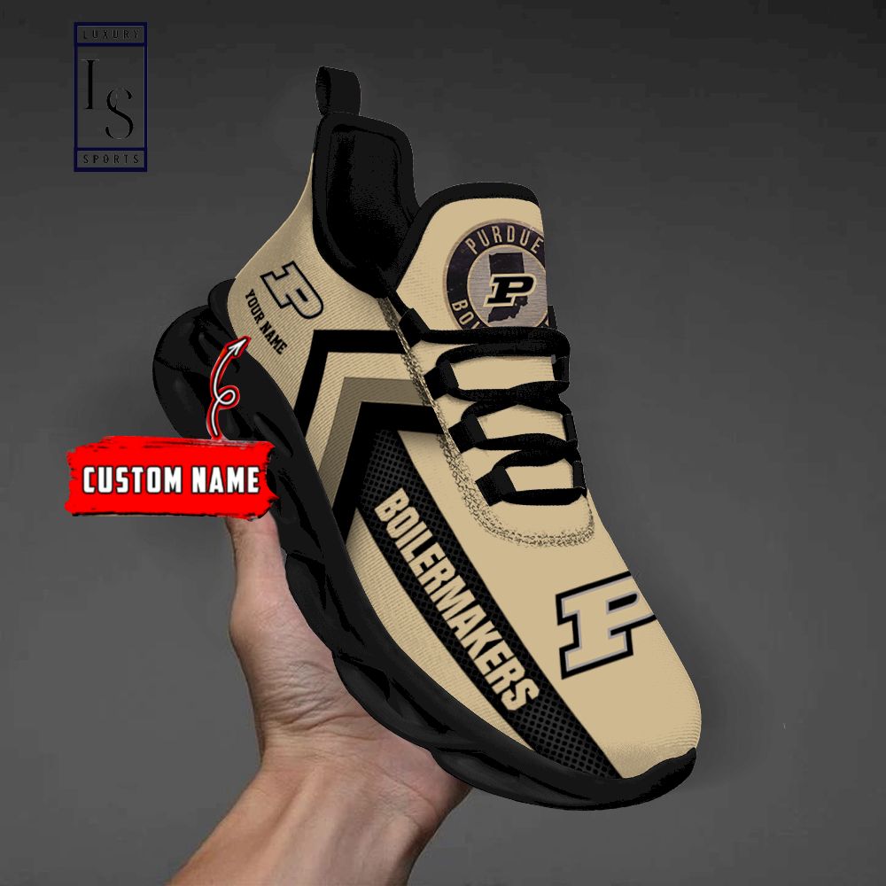 Purdue Boilermakers Personalized Max Soul Shoes - Famjoys Purdue Boilermakers Personalized Max Soul Shoes - Famjoys