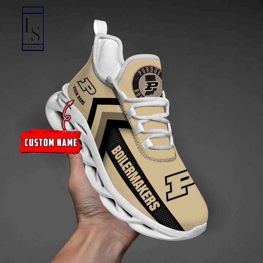 Purdue Boilermakers Personalized Max Soul Shoes - Famjoys Purdue Boilermakers Personalized Max Soul Shoes - Famjoys