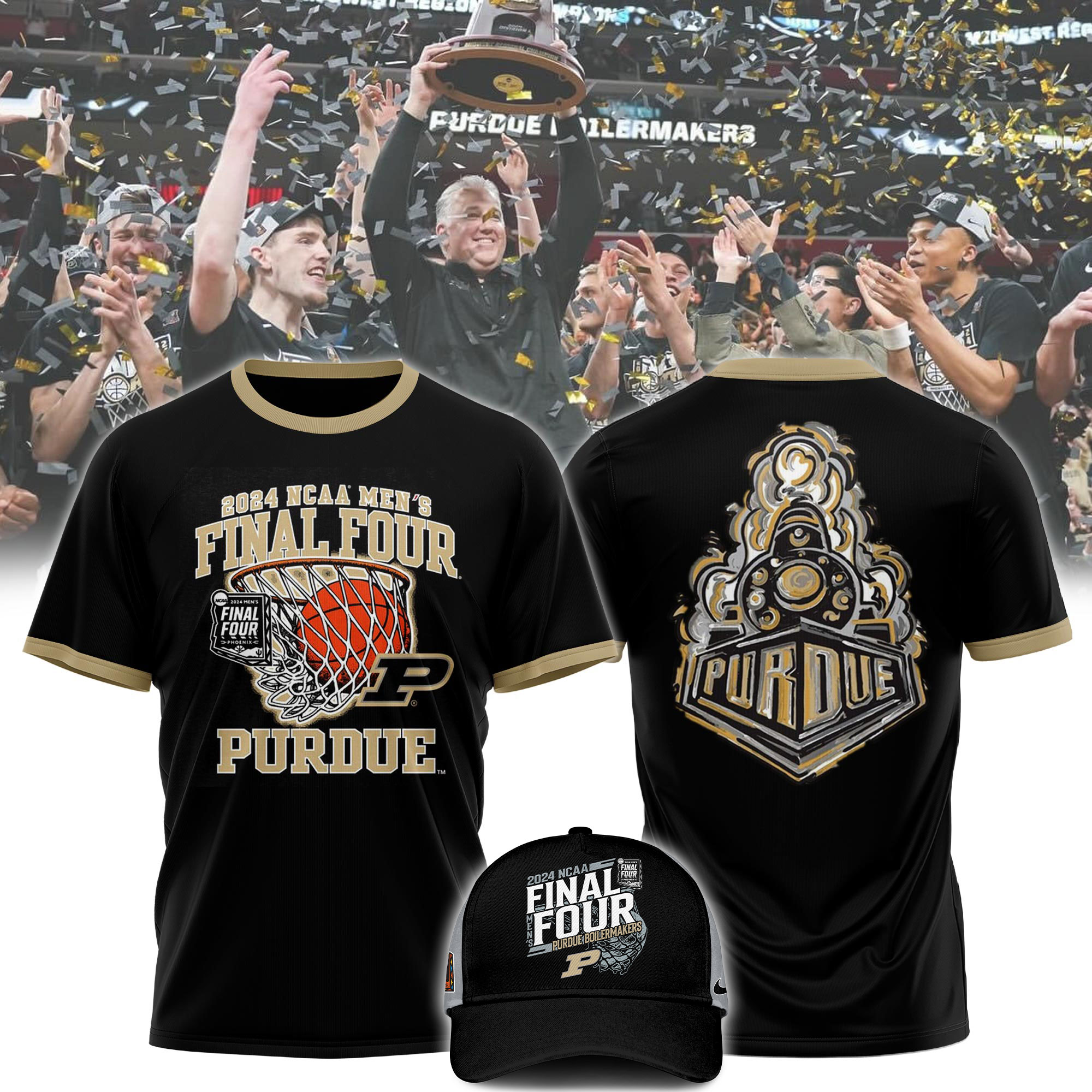 PURDUE MBB FINAL FOUR T SHIRT V4 - Famjoys PURDUE MBB FINAL FOUR T SHIRT V4 - Famjoys
