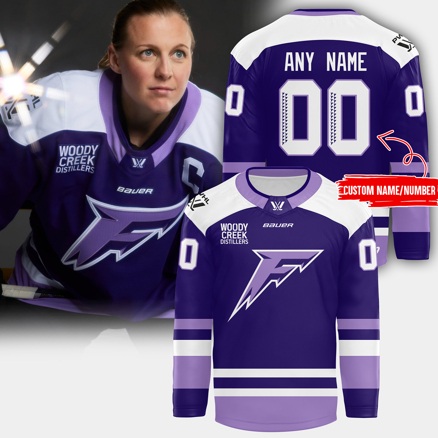 PWHL Minnesota Frost 24/25 Season Jerseys - Famjoys PWHL Minnesota Frost 24/25 Season Jerseys - Famjoys