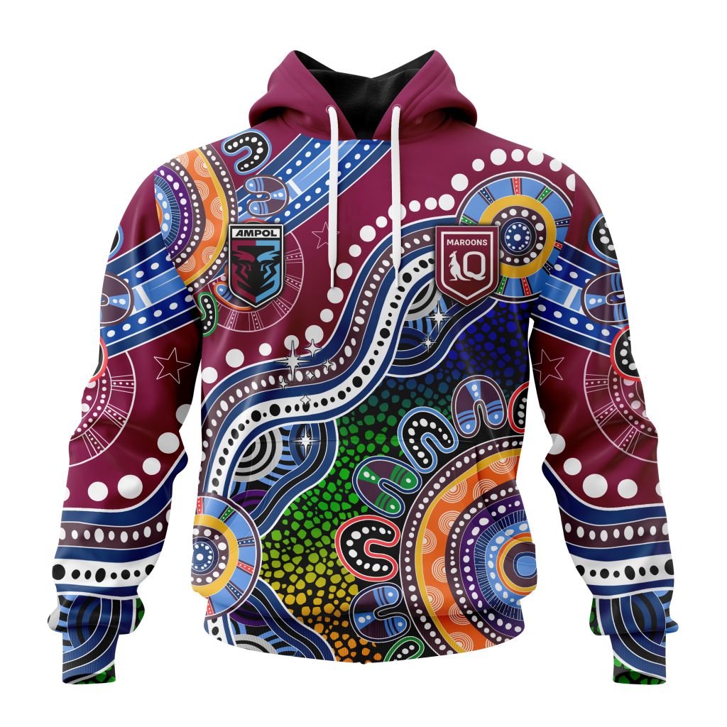 QLD Maroons Special Indigenous - Famjoys QLD Maroons Special Indigenous - Famjoys