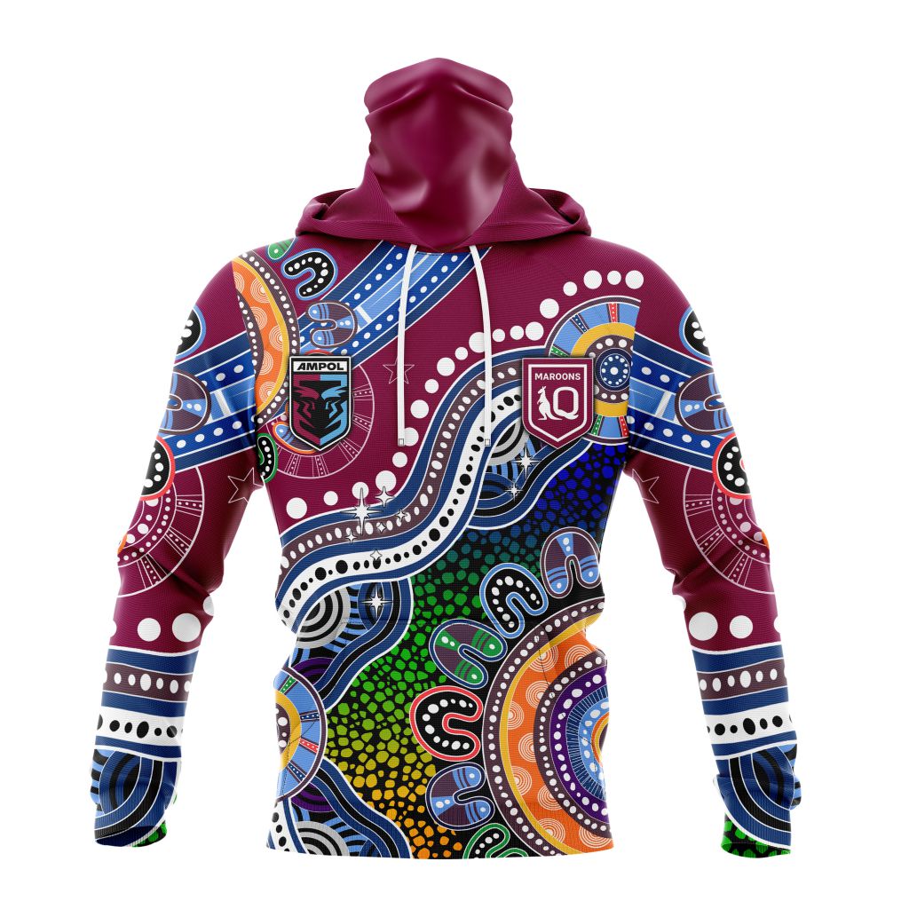 QLD Maroons Special Indigenous - Famjoys QLD Maroons Special Indigenous - Famjoys