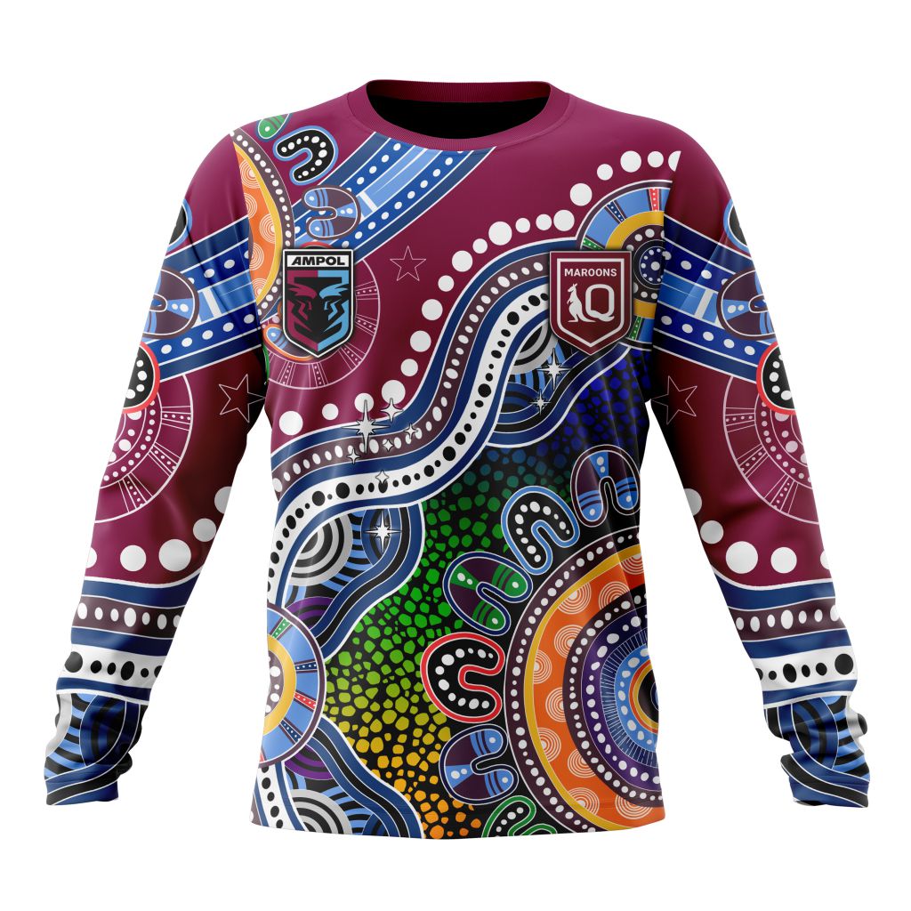 QLD Maroons Special Indigenous - Famjoys QLD Maroons Special Indigenous - Famjoys