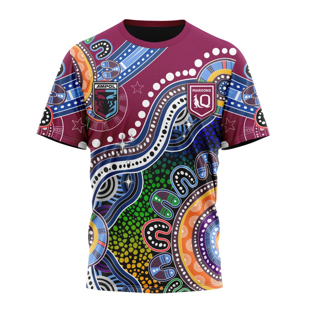 QLD Maroons Special Indigenous - Famjoys QLD Maroons Special Indigenous - Famjoys