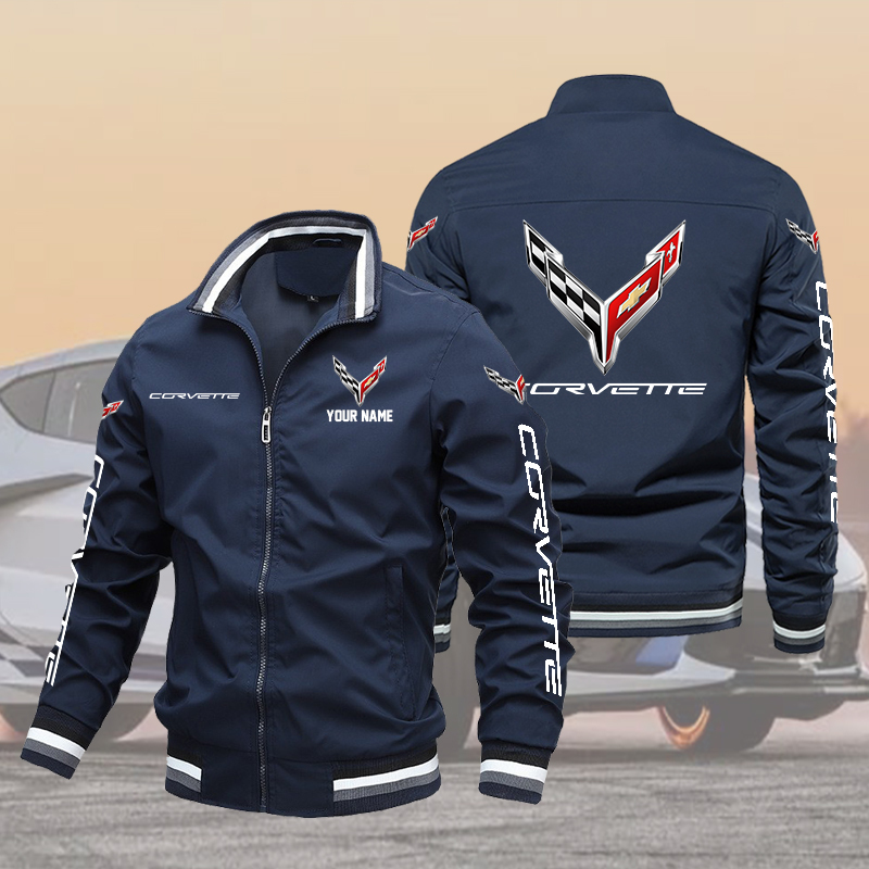 QLXLPC2822 CORV Boomber Jacket - Famjoys QLXLPC2822 CORV Boomber Jacket - Famjoys