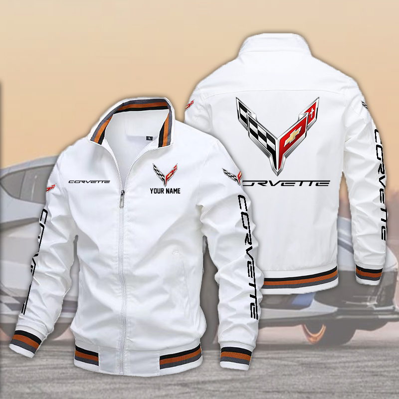 QLXLPC2822 CORV Boomber Jacket - Famjoys QLXLPC2822 CORV Boomber Jacket - Famjoys