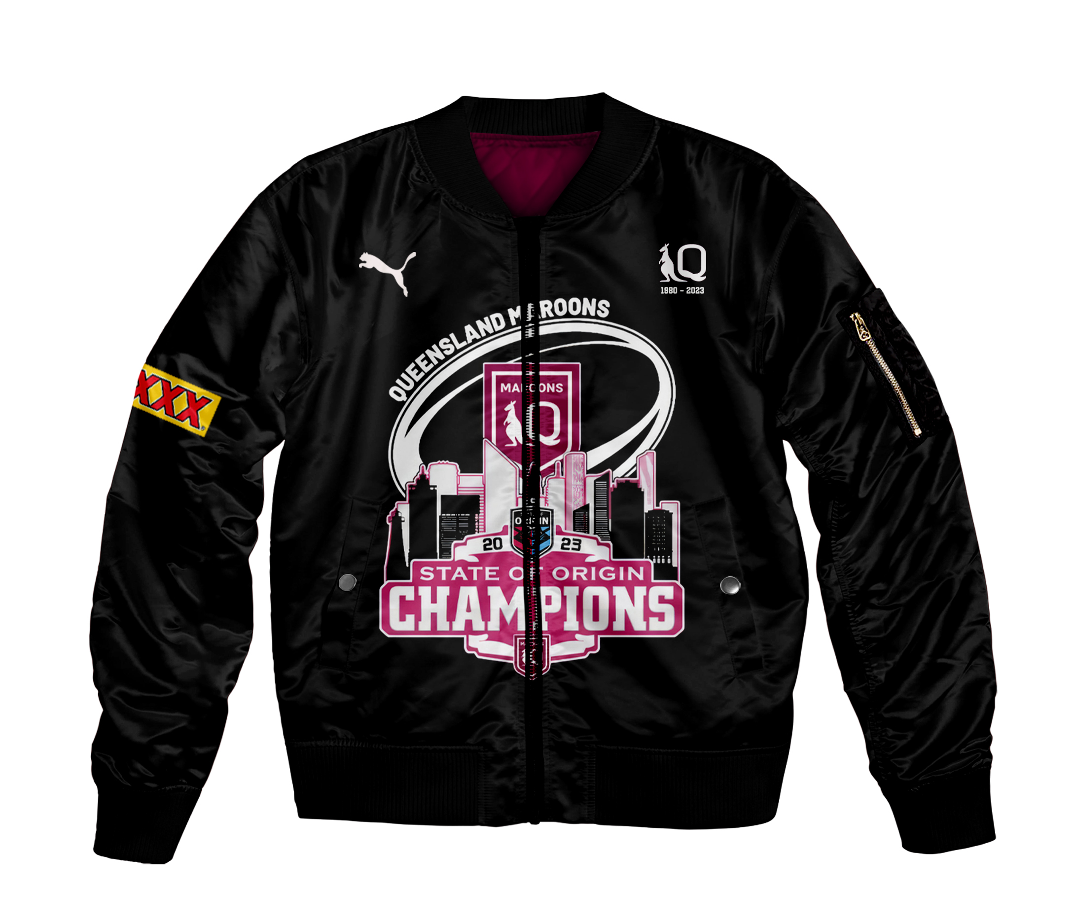 Queensland Maroons Bomber - Famjoys Queensland Maroons Bomber - Famjoys
