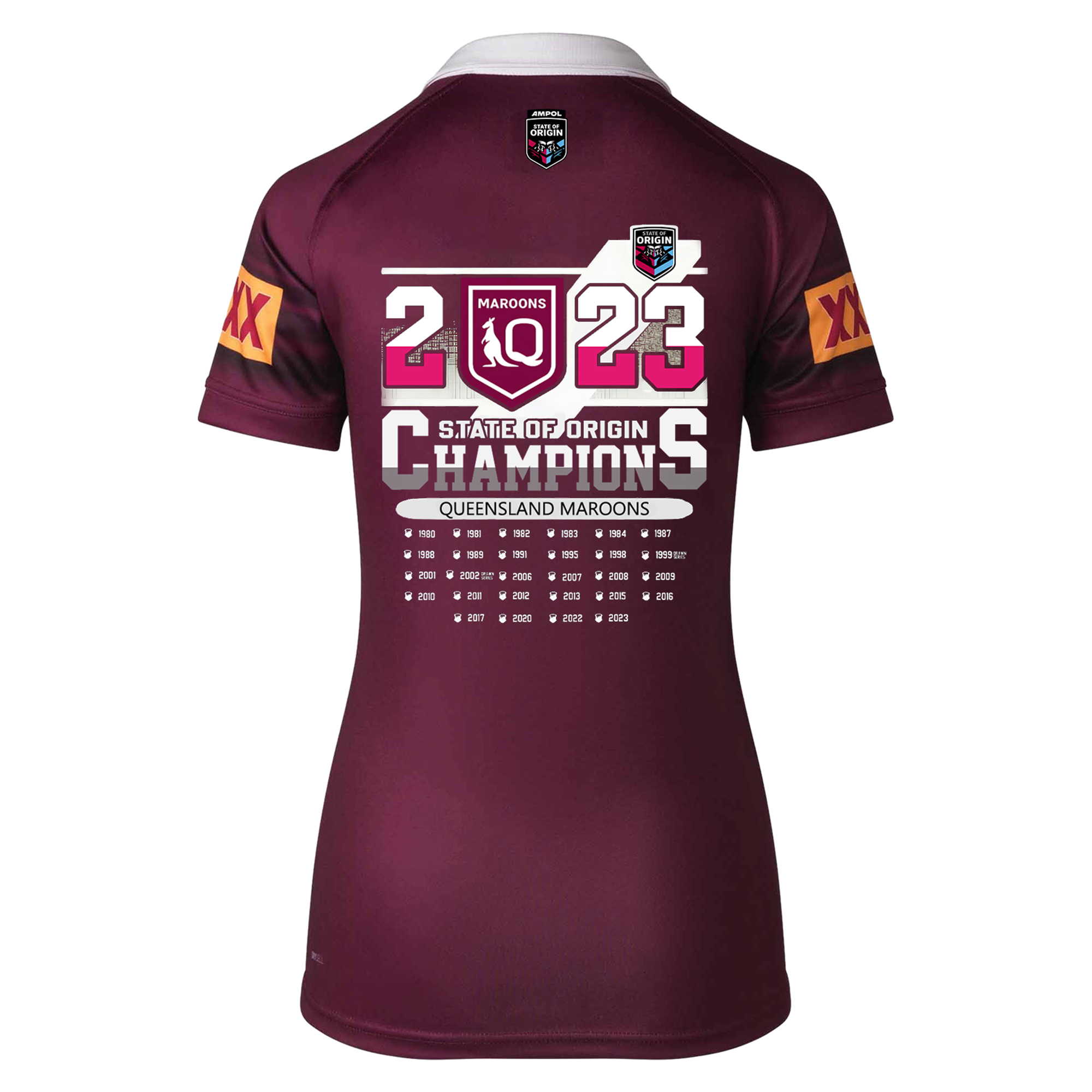 Queensland Maroons Champions 2023 Premium Jersey - Famjoys Queensland Maroons Champions 2023 Premium Jersey - Famjoys