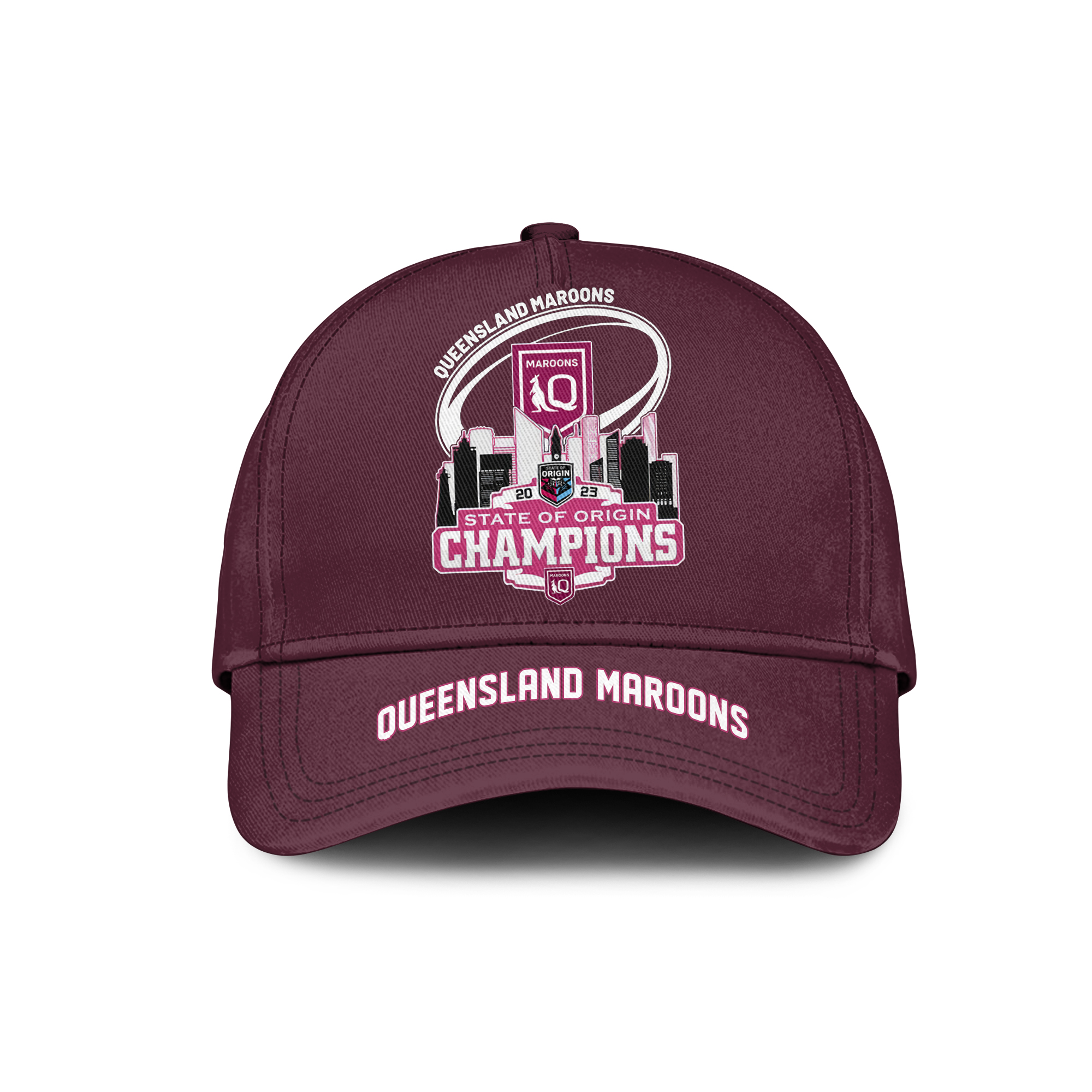 Queensland Maroons Champions 2023 Premium Jersey - Famjoys Queensland Maroons Champions 2023 Premium Jersey - Famjoys