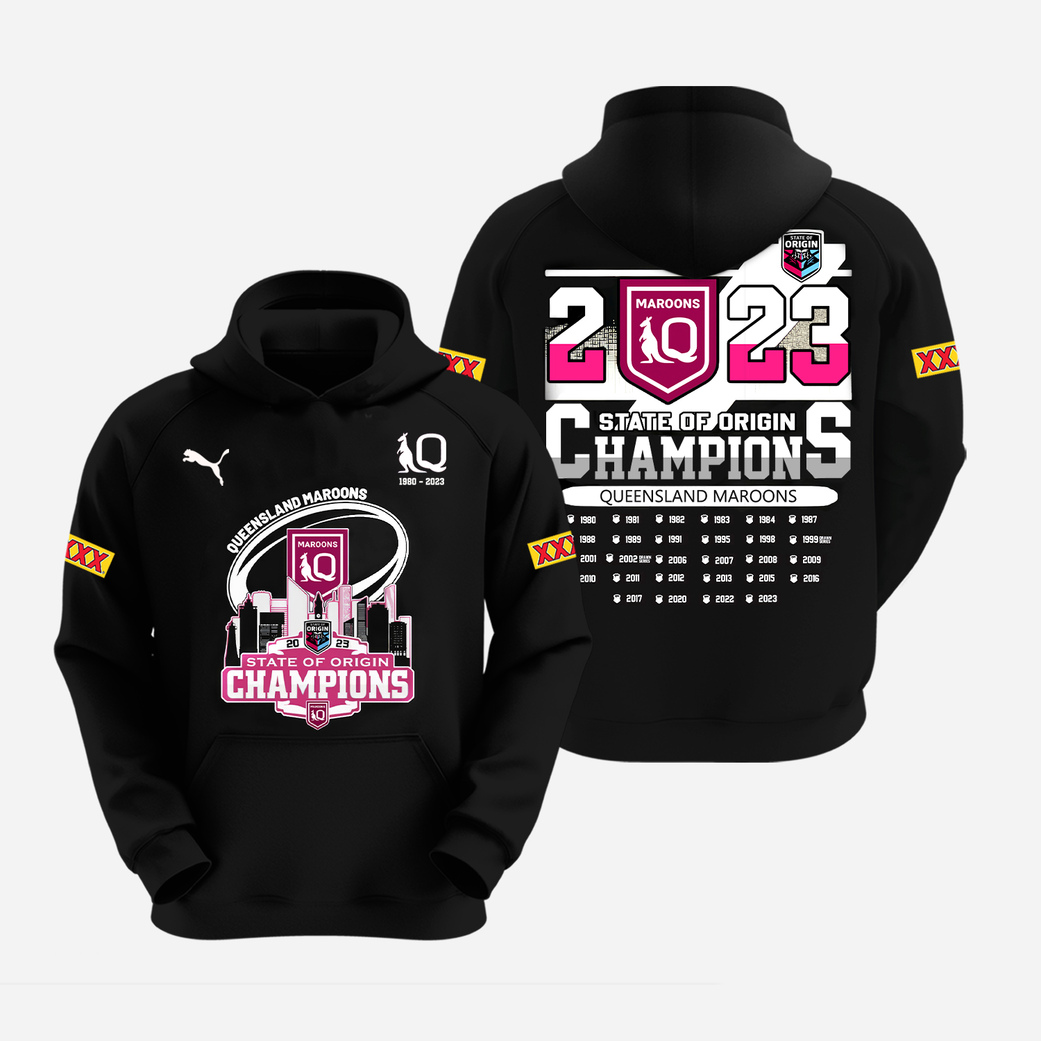 Queensland Maroons Hoodie - Famjoys Queensland Maroons Hoodie - Famjoys