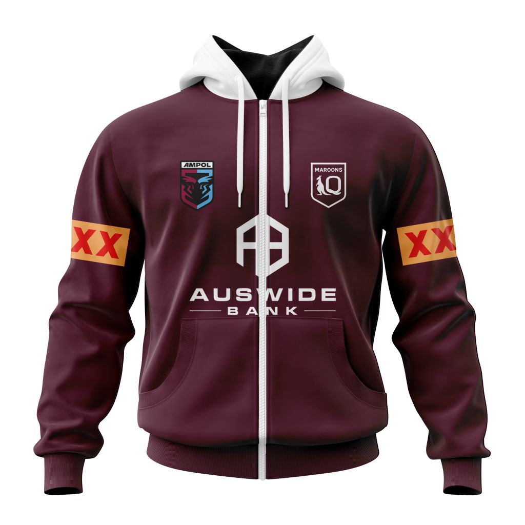 Queensland Maroons2023 State Of Origin Shirt V1 - Famjoys Queensland Maroons2023 State Of Origin Shirt V1 - Famjoys