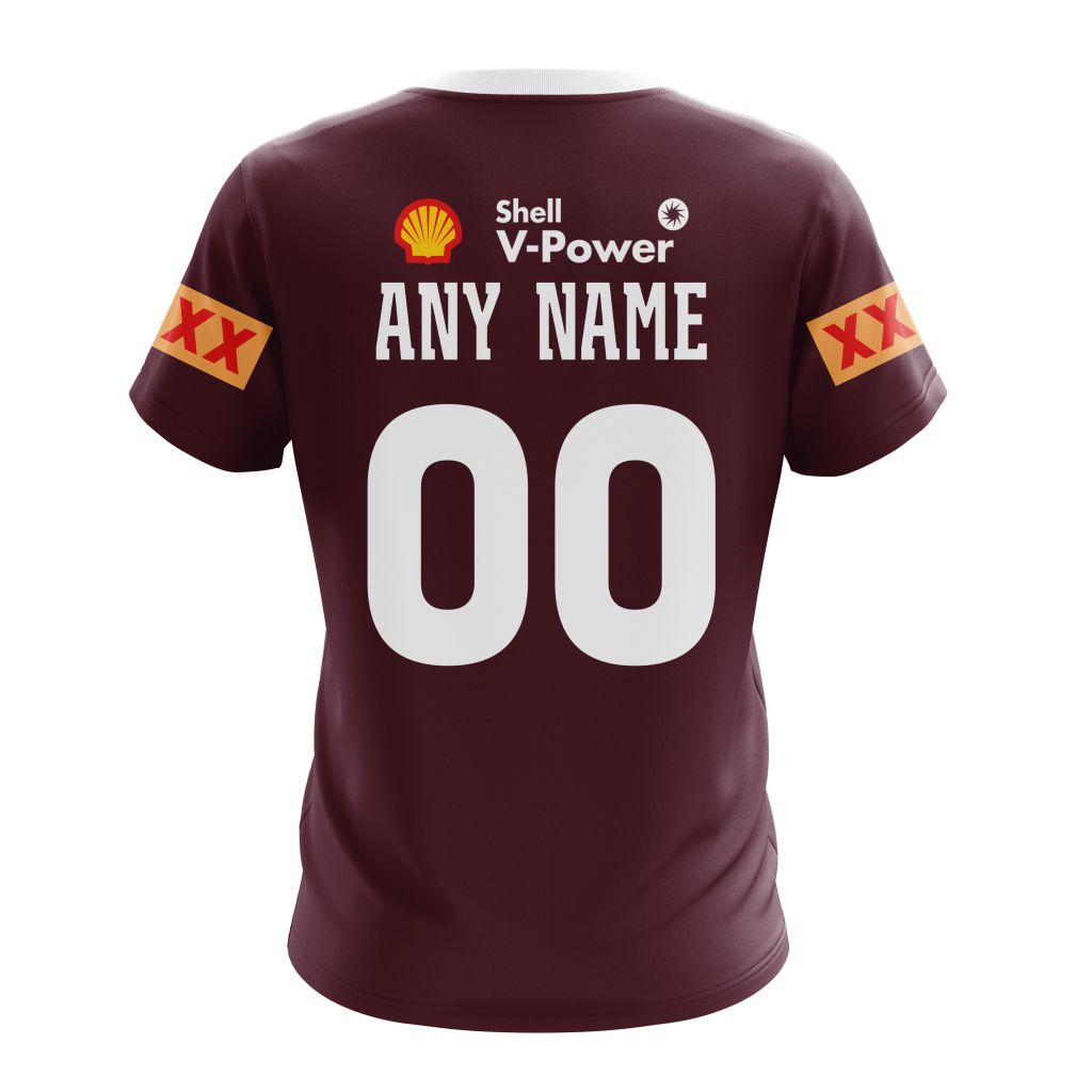 Queensland Maroons2023 State Of Origin Shirt V1 - Famjoys Queensland Maroons2023 State Of Origin Shirt V1 - Famjoys
