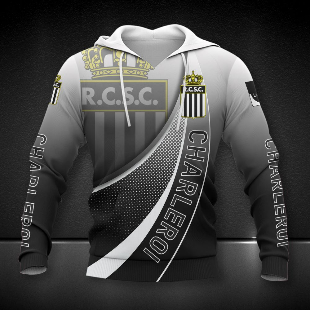 R. Charleroi S.C Printing T-Shirt, Polo, Hoodie, Zip, Bomber 9230 - Famjoys R. Charleroi S.C Printing T-Shirt, Polo, Hoodie, Zip, Bomber 9230 - Famjoys