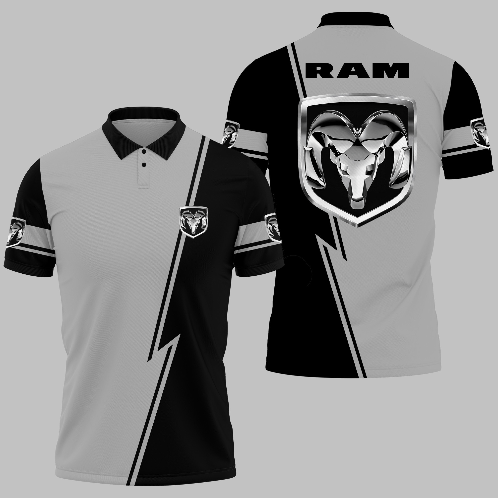 RAM POLO SHIRT V09 - Famjoys RAM POLO SHIRT V09 - Famjoys