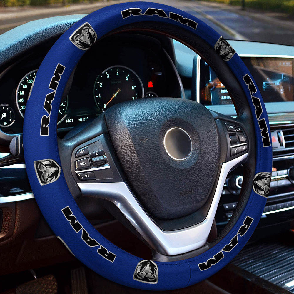 RAM STEERING WHEEL COVER - Famjoys RAM STEERING WHEEL COVER - Famjoys