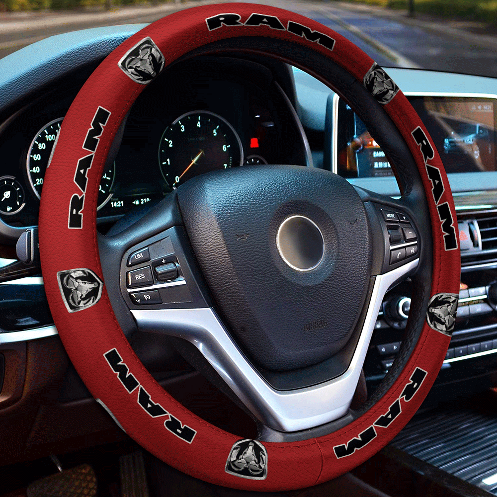 RAM STEERING WHEEL COVER - Famjoys RAM STEERING WHEEL COVER - Famjoys