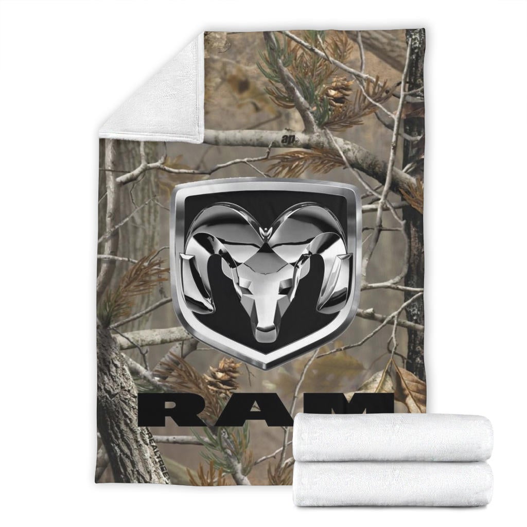 Ram Truck Camo Blanket