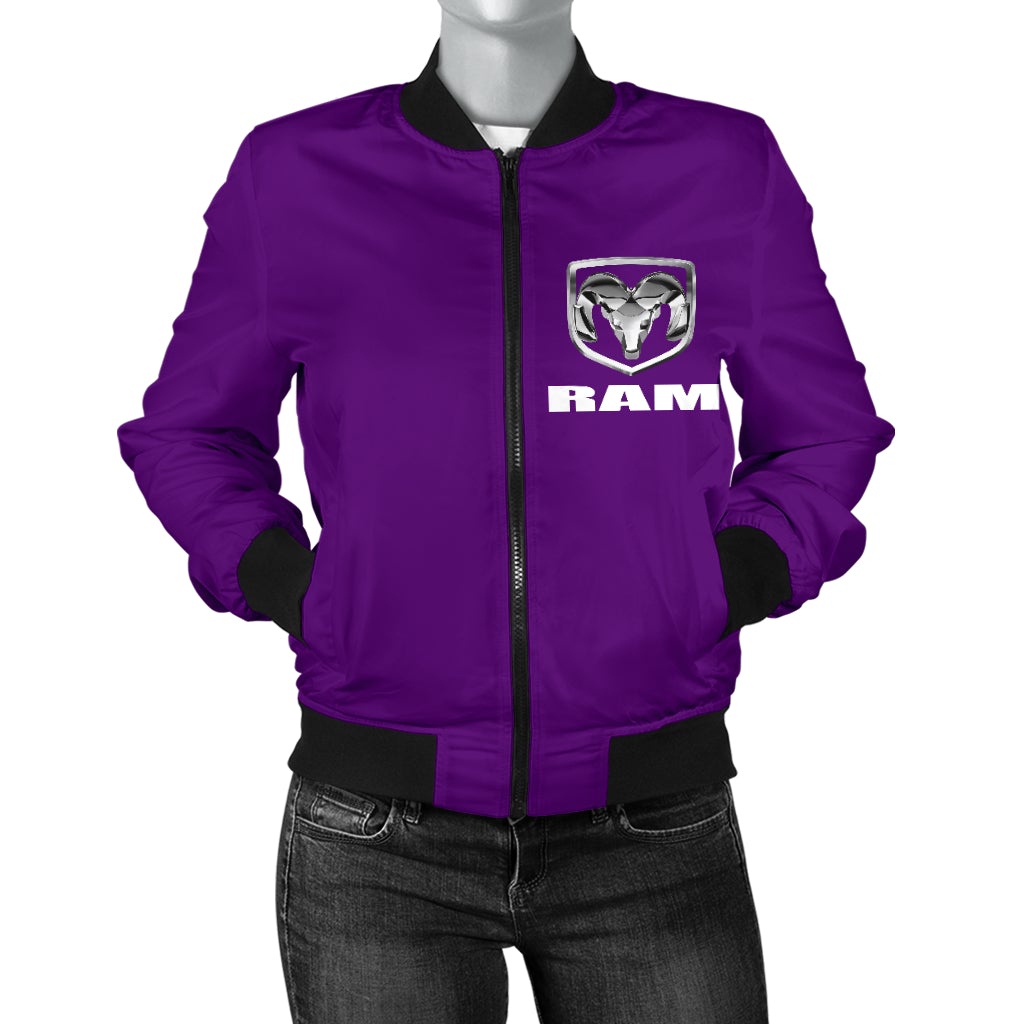 RAM Women's Bomber Jacket Purple