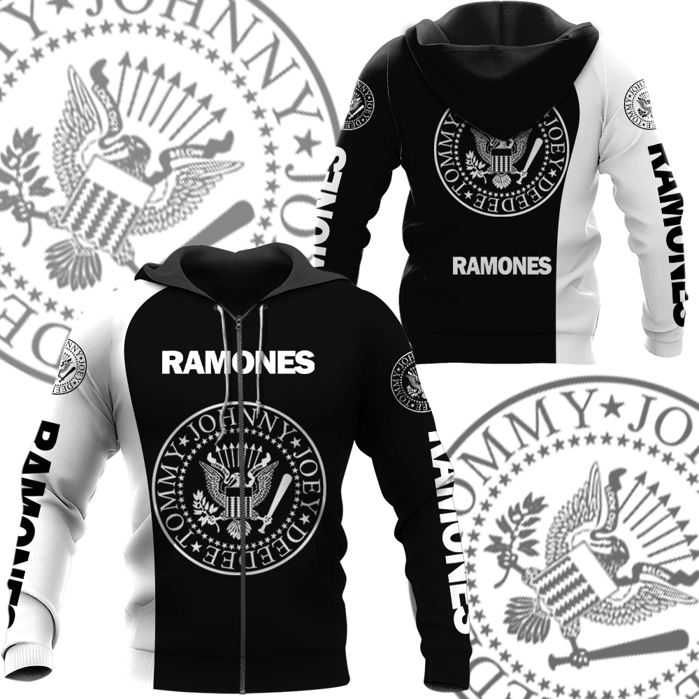 Ramones Hoodies - v2 - Famjoys Ramones Hoodies - v2 - Famjoys