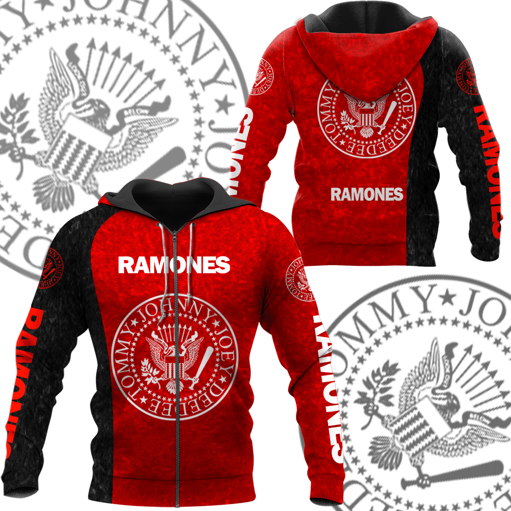 Ramones Hoodies - v3 - Famjoys Ramones Hoodies - v3 - Famjoys