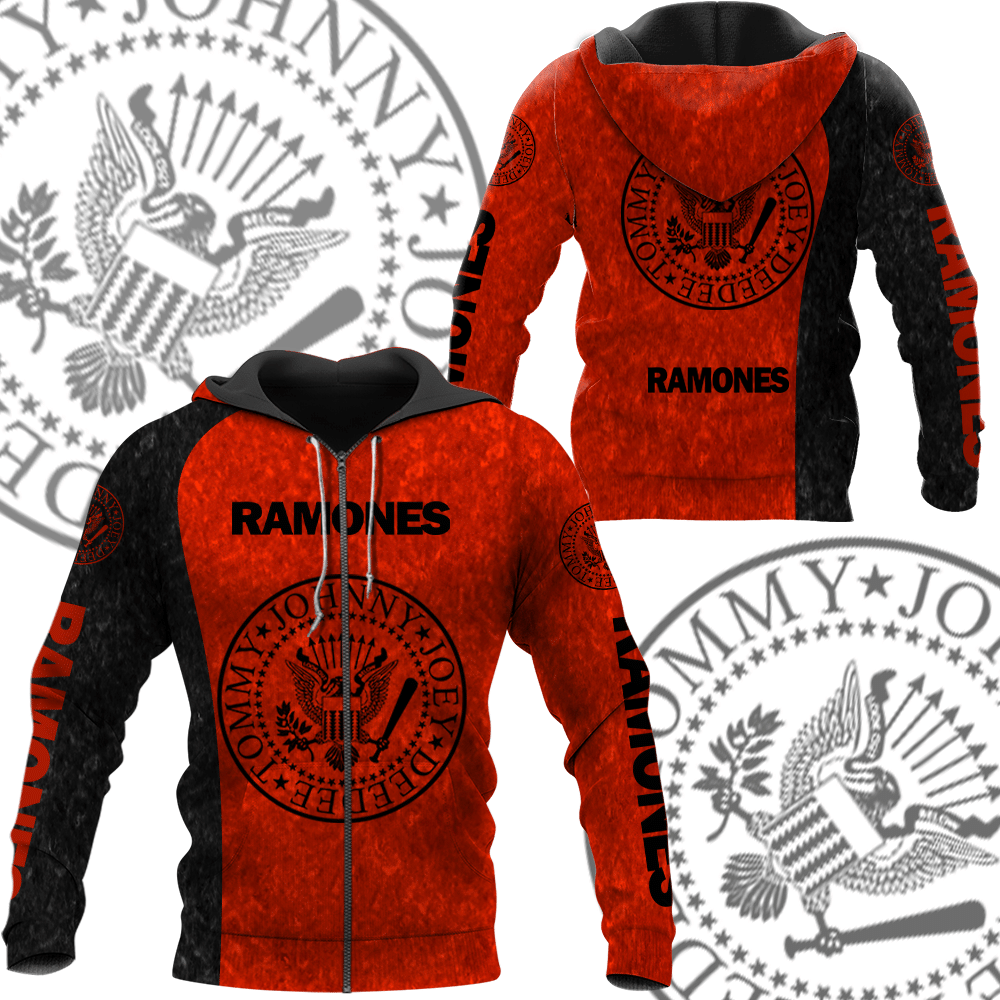Ramones Hoodies - v6 - Famjoys Ramones Hoodies - v6 - Famjoys