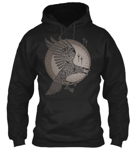 RAVEN Viking Hoodie - Famjoys RAVEN Viking Hoodie - Famjoys