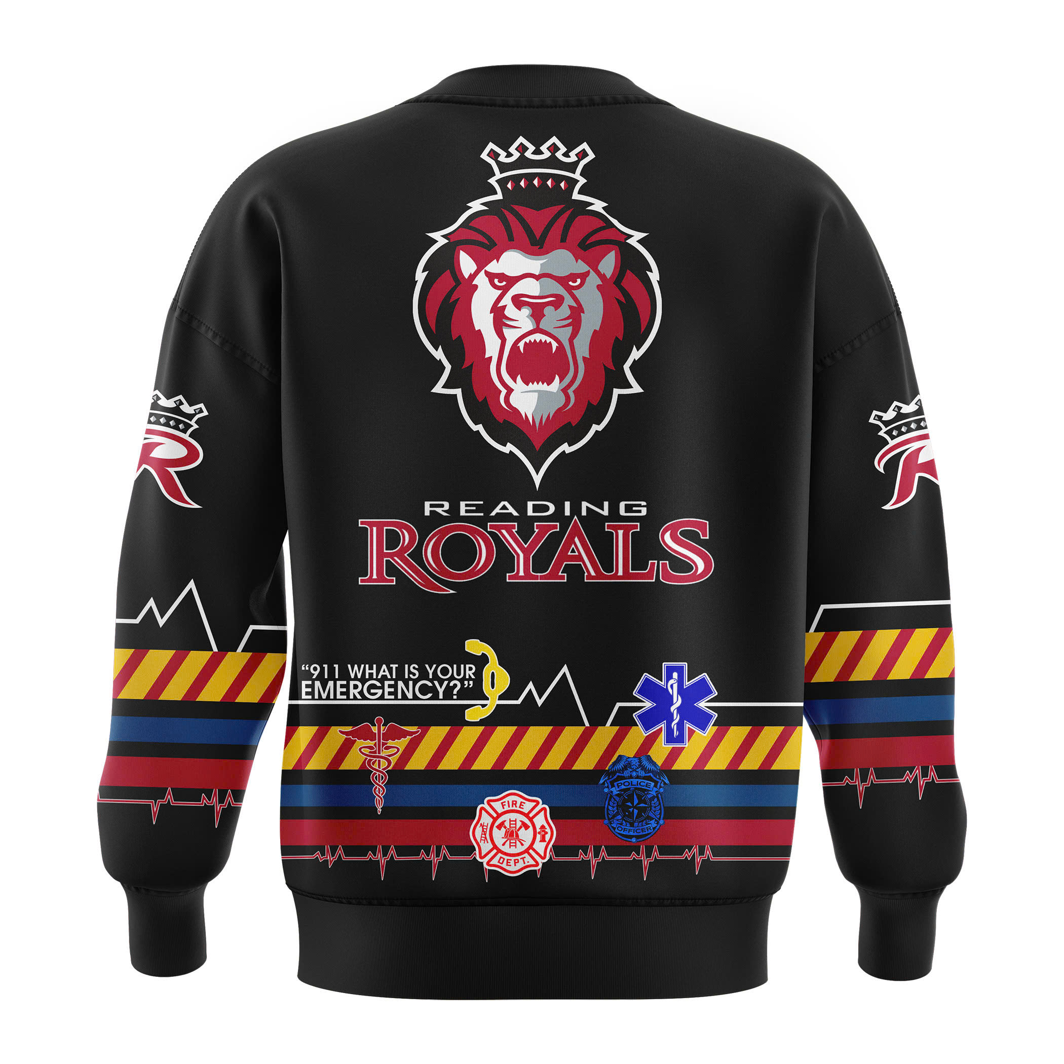 Reading Royals Battle of the Badges 2025 Sweatershirt - Famjoys Reading Royals Battle of the Badges 2025 Sweatershirt - Famjoys