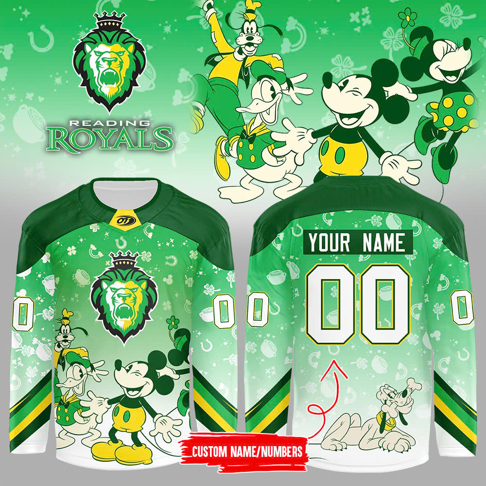 Reading Royals Mickey & Friends Jerey New Jersey 2025 - Famjoys Reading Royals Mickey & Friends Jerey New Jersey 2025 - Famjoys