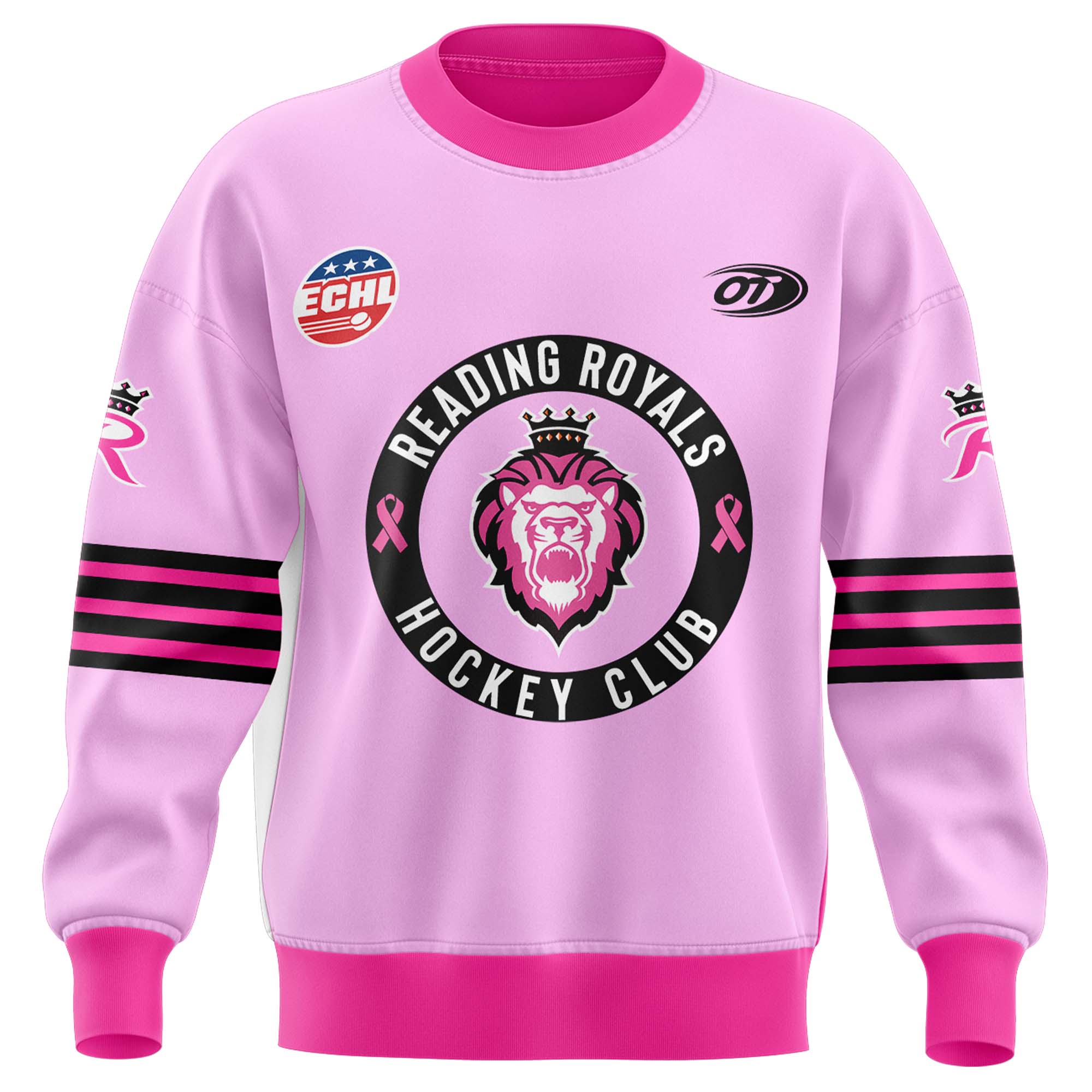 Reading Royals Pink in the Rink 2025 Sweatershirt - Famjoys Reading Royals Pink in the Rink 2025 Sweatershirt - Famjoys