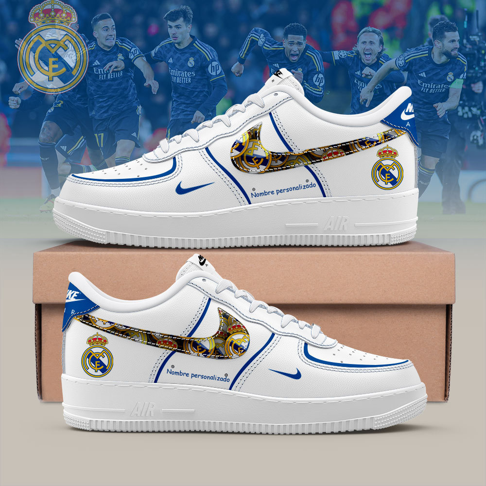 Real Madrid CFZapatos de edición limitada con nombre personalizado-SP18042406ID10DS10 - Famjoys Real Madrid CFZapatos de edición limitada con nombre personalizado-SP18042406ID10DS10 - Famjoys