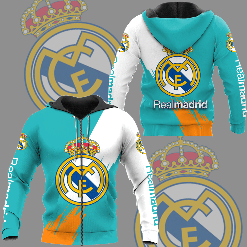 REAL MADRID Hoodies - v2 - Famjoys REAL MADRID Hoodies - v2 - Famjoys