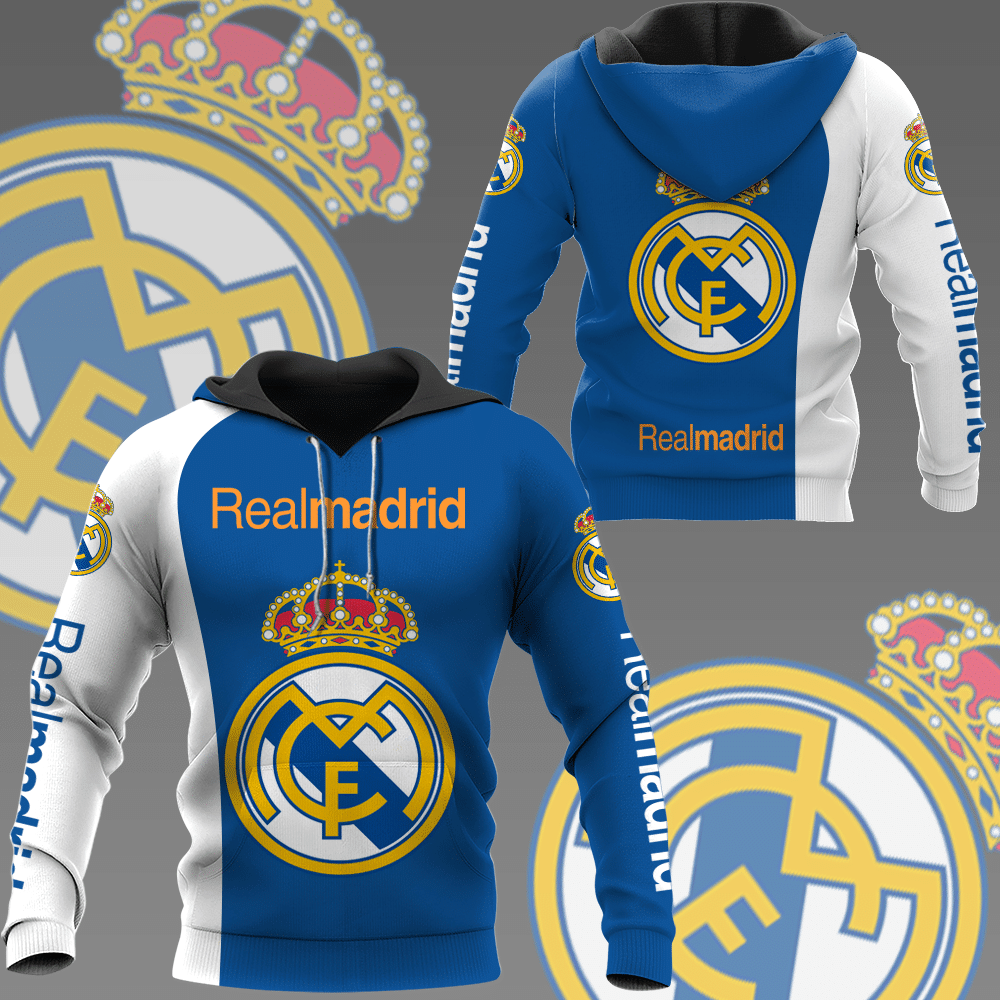 REAL MADRID Hoodies - v5 - Famjoys REAL MADRID Hoodies - v5 - Famjoys