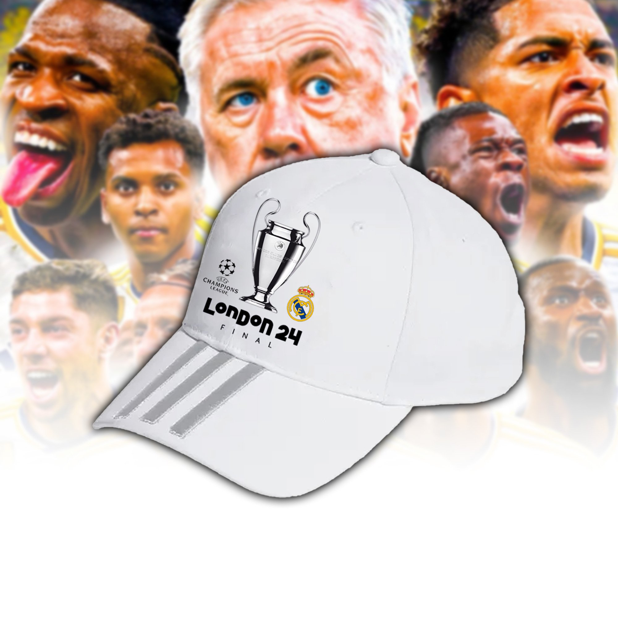 Real Madrid Tshirt For The 15th C1 Cup - Famjoys Real Madrid Tshirt For The 15th C1 Cup - Famjoys