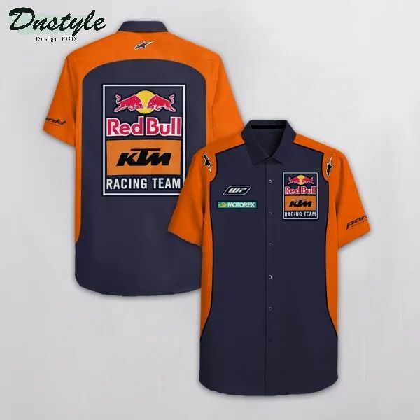 Red Bull Ktm Racing 3d Full Printing Hawaiian Shirt - Famjoys Red Bull Ktm Racing 3d Full Printing Hawaiian Shirt - Famjoys